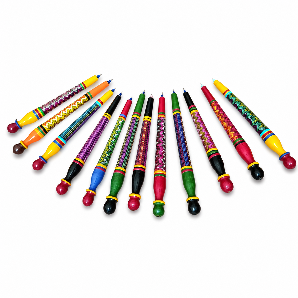 Handcrafted Lacquer Wooden Pen 1 Piece SKU - CAC-LA-WP-1