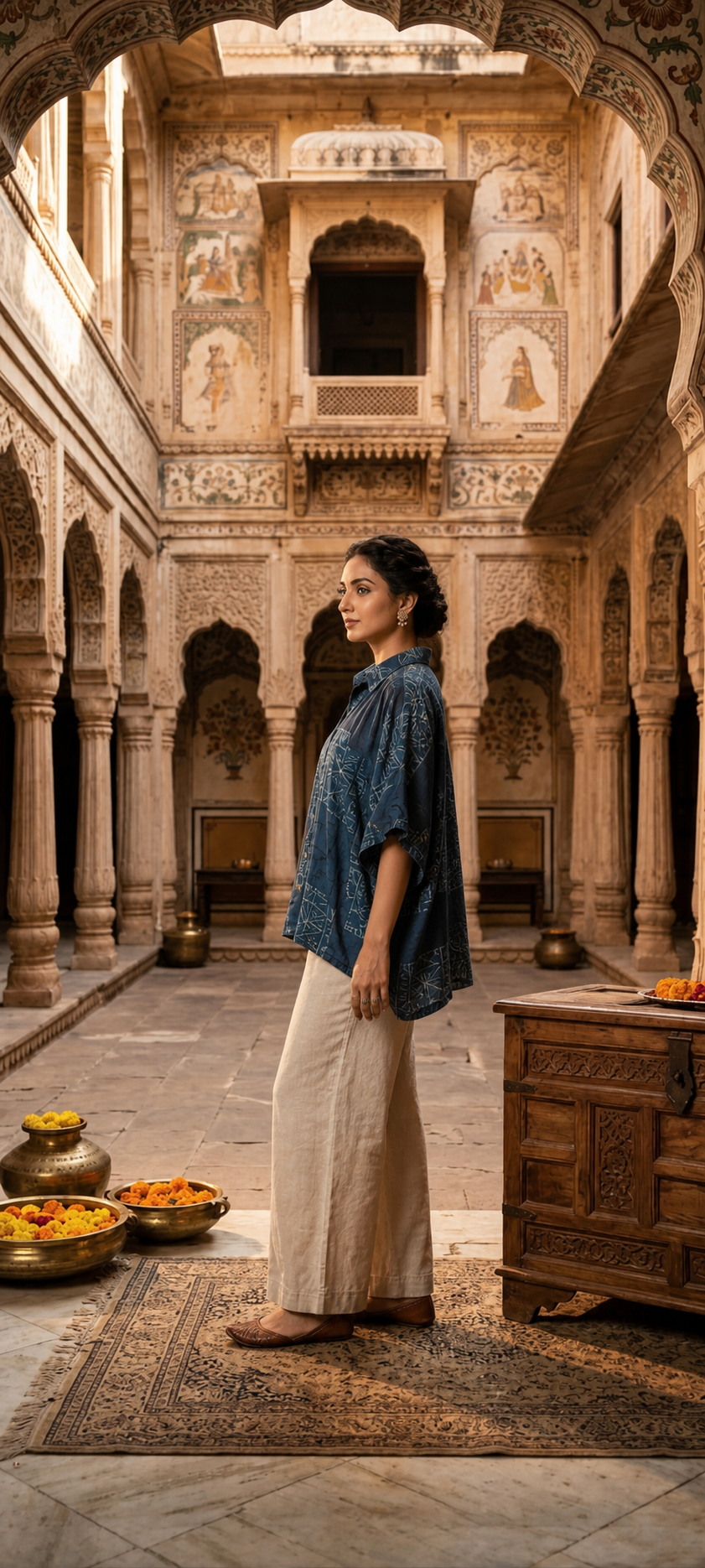 Short Kaftan Modal SKU 0-  CAC-K-KM