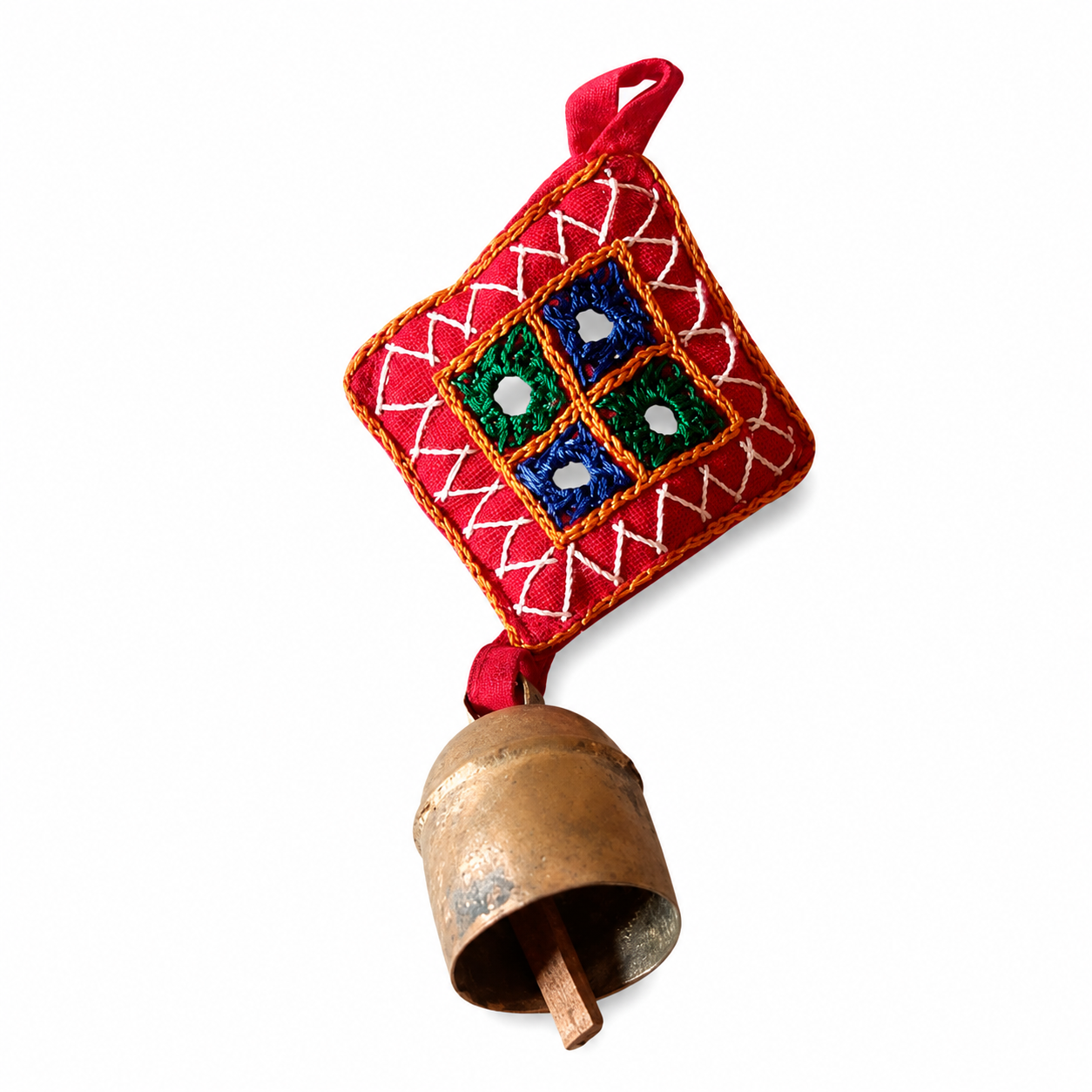 Ambrodari Copper Bell Keychain SKU -  CAC-CB-AK-1
