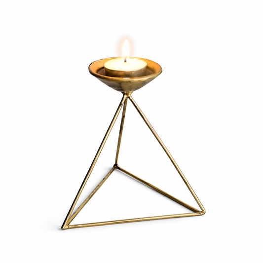 Copper Bell Diya Stand SKU - CAC-CB-DS-1