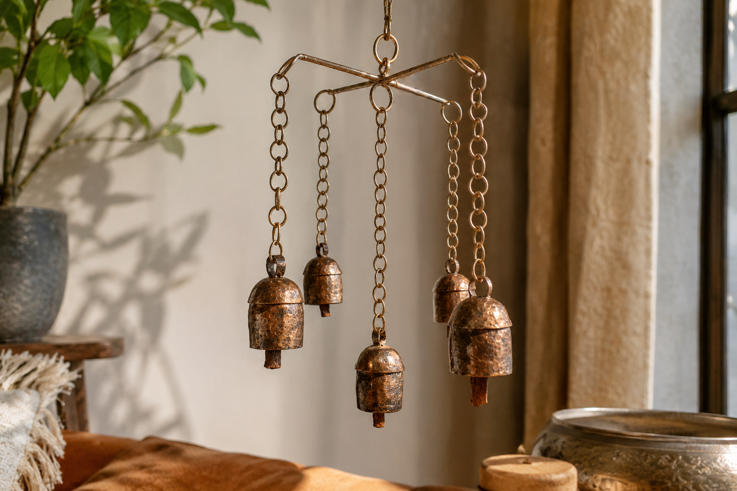 Copper Bell Sankad Jummer SKU - CAC-CB-SJ5B-1