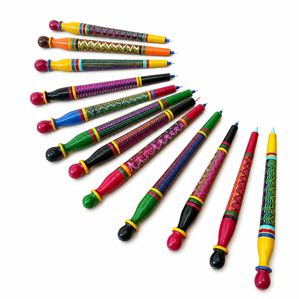 Handcrafted Lacquer Wooden Pen 1 Piece SKU - CAC-LA-WP-1