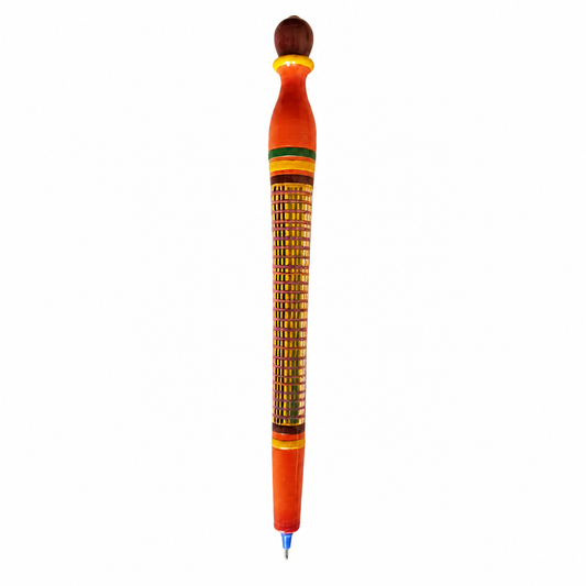Handcrafted Lacquer Wooden Pen 1 Piece SKU - CAC-LA-WP-1