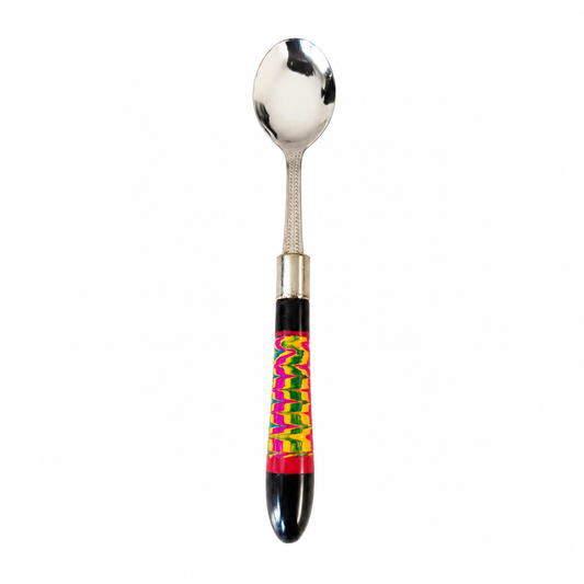 Handcrafted Lacquer Wooden Spoon(1 Piece) SKU -  CAC-LA-WSP-1