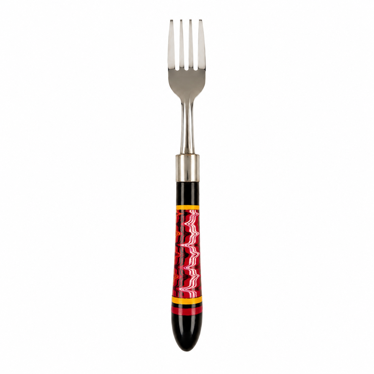 Handcrafted Lacquered Wooden Fork 1 Piece SKU - CAC-LA-WF-1