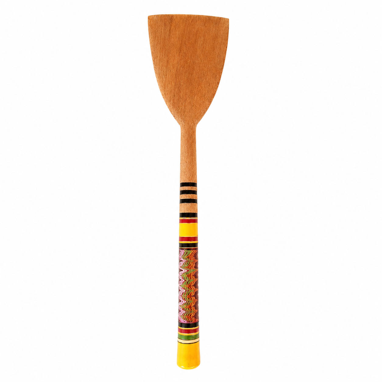 Handcrafted Lacquered Wooden Spatula(1 Piece) SKU - CAC-LA-WS-1