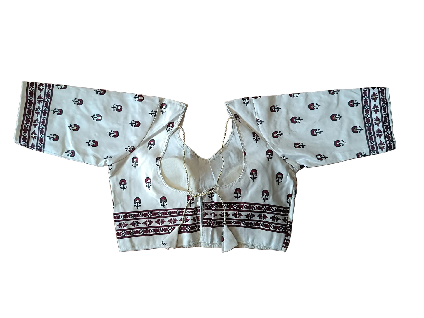 Ivory & Maroon Digital Print Chaniya Choli with Printed Dupatta SKU CAC-CC-DP-IM-4-2