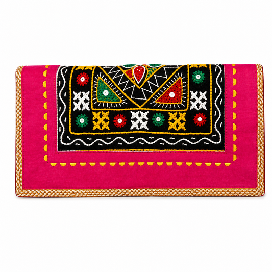 Leather Kutchi Purse SKU - CAC-LB-KP-4