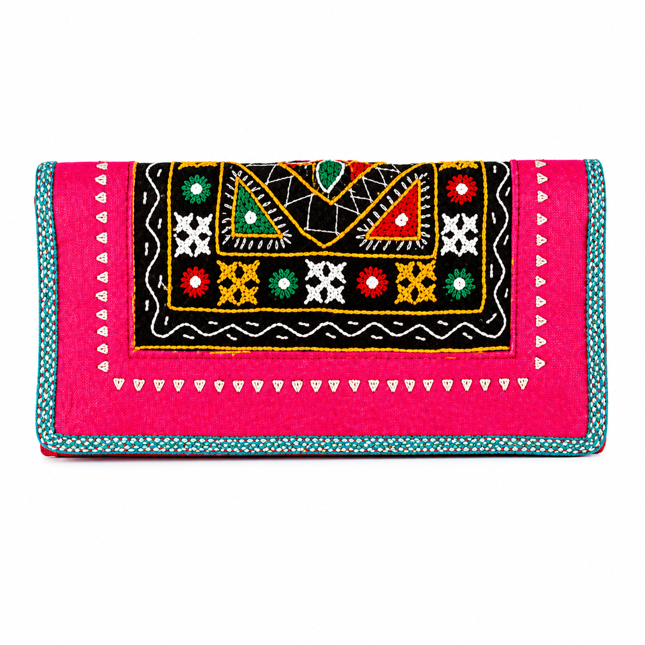 Leather Kutchi Purse SKU - CAC-LB-KP-7