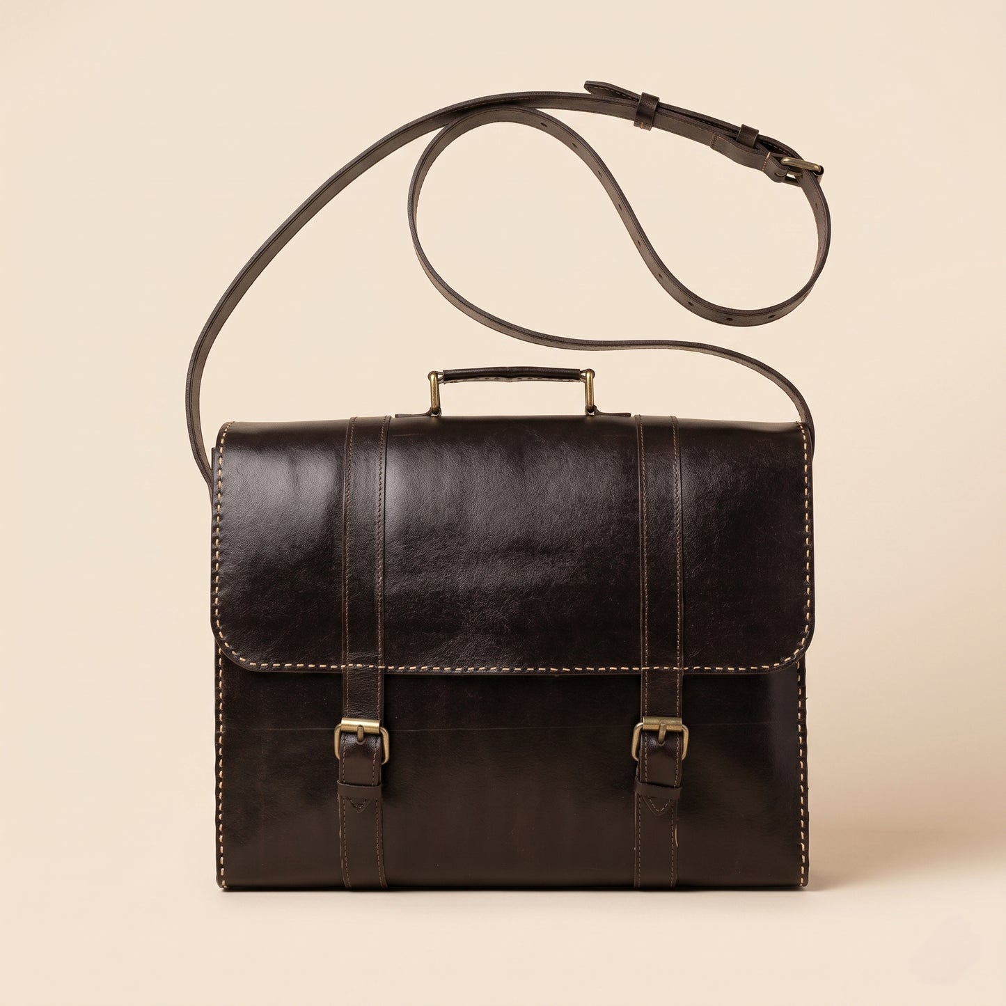 Leather Laptop Bag SKU - CAC-LB-L-1