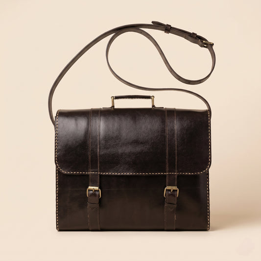 Leather Laptop Bag SKU - CAC-LB-L-1