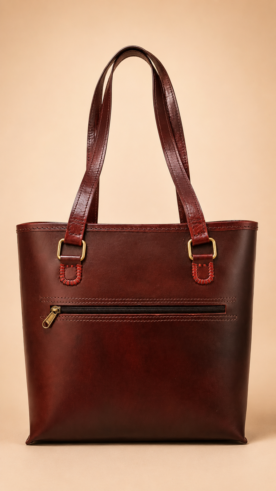 Zola Embroidery Leather Bag SKU - CAC-LB-ZE-3